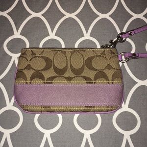 Coach wristlet